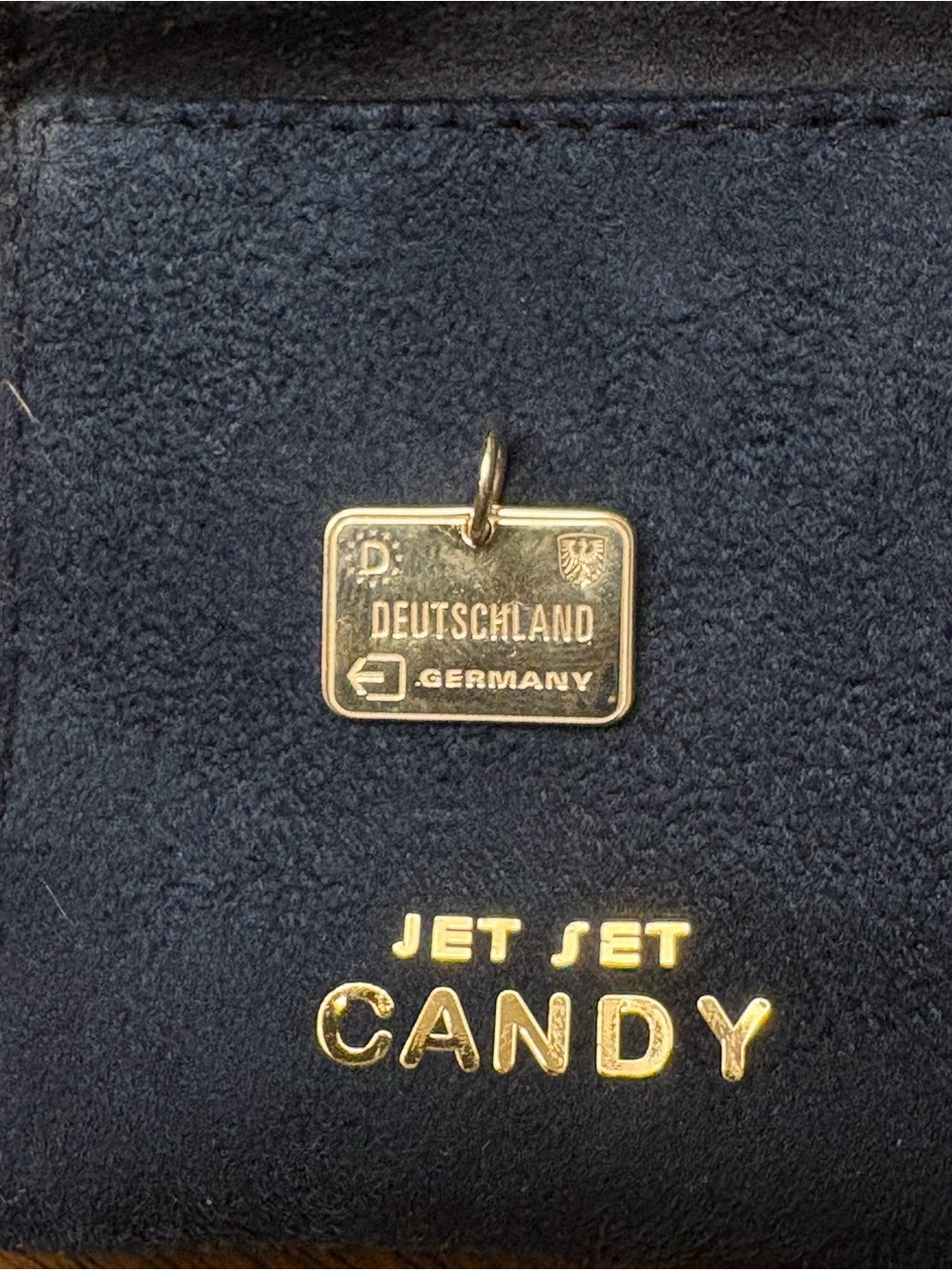 Authentic silver Deutschland Germany 🇩🇪 Charm from Jet Set Candy brand